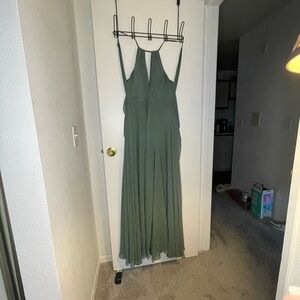 Azazie Eucalyptus Evalleen Bridesmaid Dress
